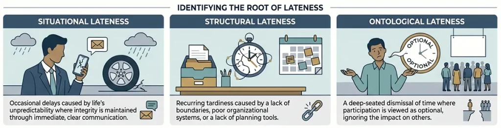 Type of Lateness