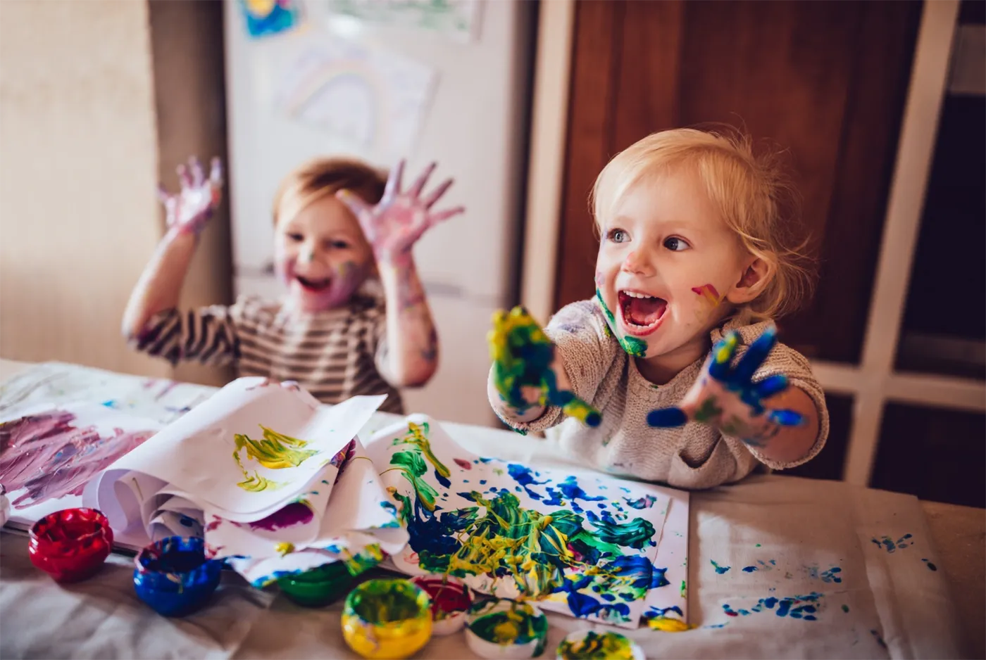 Kids paint Kids paint
