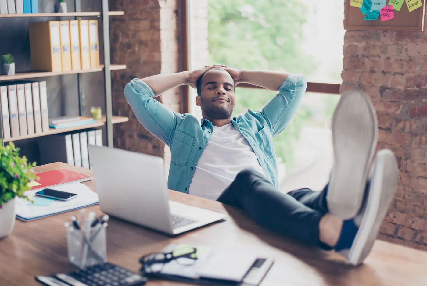 Man resting