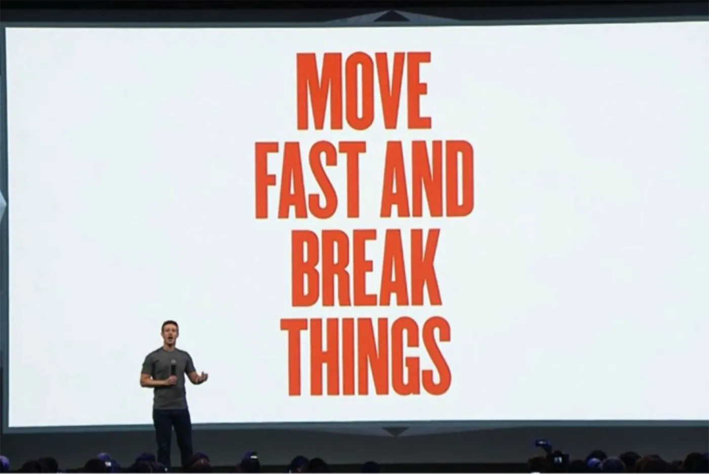 Move fast break things